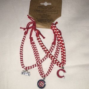 Chicago Cubs Charm Bracelet